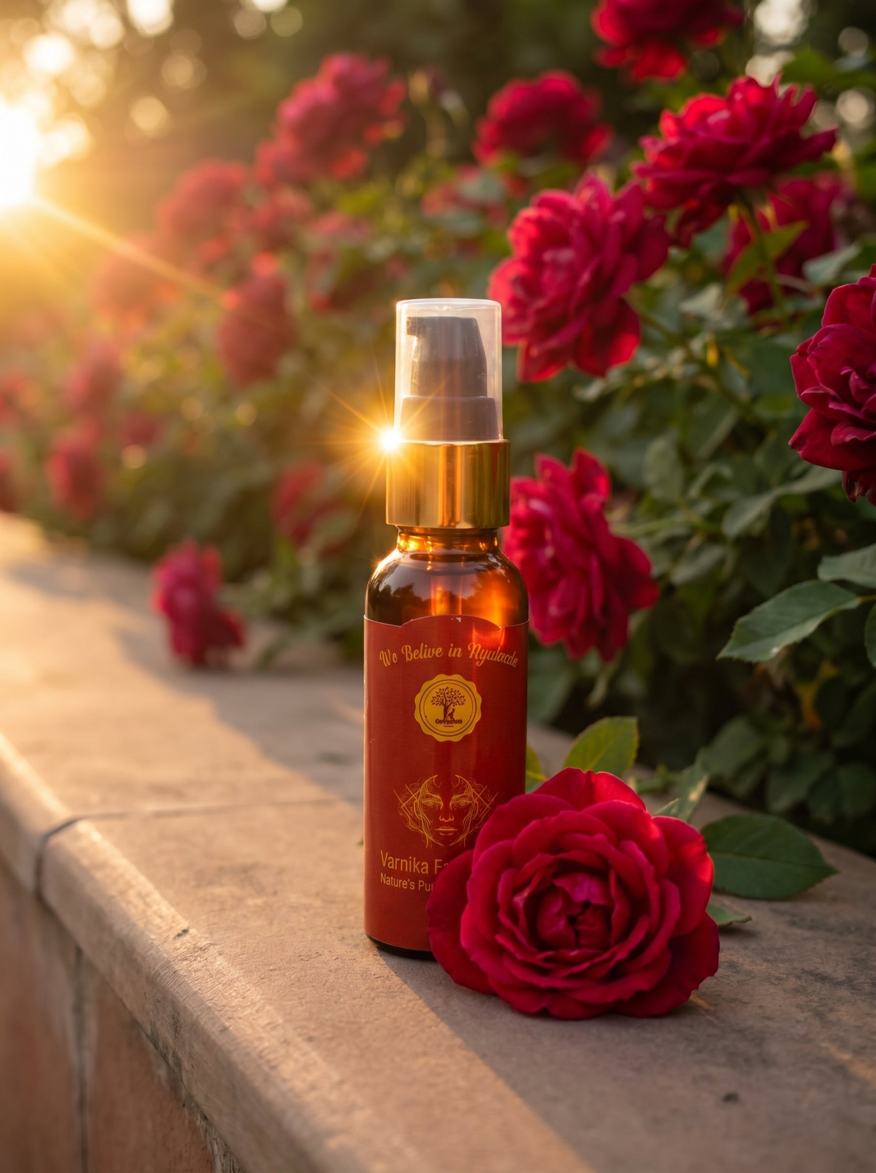 Varnika Facial Elixir Nature's Purest Path to Glow 50ml | Made in Kerala